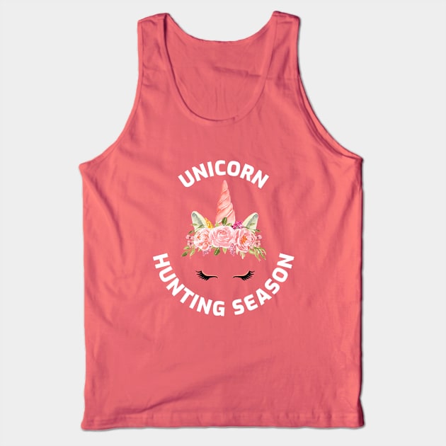 unicorn hunting season Tank Top by husnimubarok